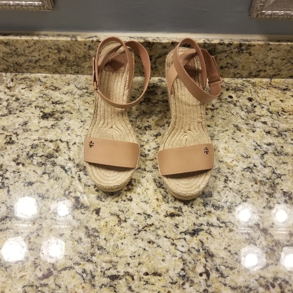 Tory burch wedge heels